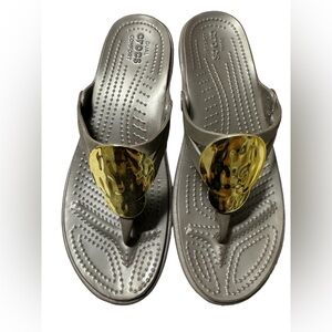 Crocs Sarah Thong Wedge Sandal